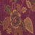 Jamawar wool scarf, 'Azalea Garden' - Floral Motif Jamawar Wool Scarf in Azalea from India (image 2c) thumbail