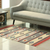 Wool area rug, 'Starry Flair' (4x6) - Artisan Crafted Geometric Wool Area Rug from India (4x6) (image 2) thumbail