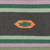 Wool area rug, 'Garden of Stars' (4x6) - Striped Pattern Geometric Wool Area Rug from India (4x6) (image 2b) thumbail