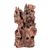 Driftwood sculpture, 'Abstract Jungle' - Abstract Tun Driftwood Sculpture by an Indian Artist