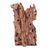 Escultura de madera flotante - Escultura abstracta de Tun Driftwood de un artista indio