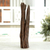 Escultura de madera flotante - Escultura única de madera a la deriva de sal en forma de horquilla de la India