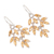 Citrine dangle earrings, 'Glittering Autumn' - Marquise Citrine Dangle Earrings Crafted in India (image 2c) thumbail
