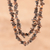 Tigerauge-Perlenkette - Tigerauge-Perlenkette, hergestellt in Indien