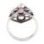 Amethyst cocktail ring, 'Charismatic Petals' - Floral Shape Amethyst Cocktail Ring Crafted in India (image 2d) thumbail