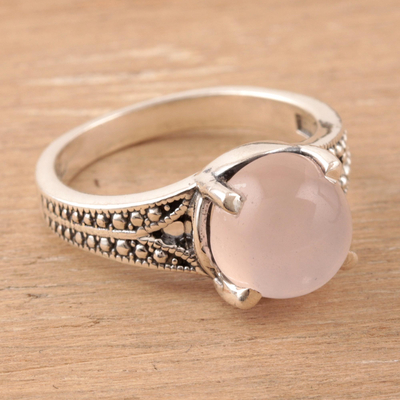 Amazon.com: Rose Quartz Ring, 925 Sterling Silver Ring, Big Oval Gemstone  Ring, Wedding Ring, Antique Ring, Healing Crystal, Large Rose Quartz Ring,  Vintage Style, Bohemian Jewelry, Mermaids Gift : Handmade Products