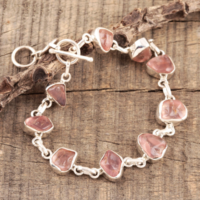 Cherry Quartz Stone Bracelet - Cherry Quartz Jewelry - Magic Crystals