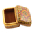 caja de madera decorativa - Caja decorativa pequeña de madera pintada a mano.
