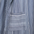 Cotton caftan dress, 'Stripes and Flowers' - Dark and Light Blue Striped Cotton Caftan Dress (image 2d) thumbail