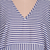 Cotton caftan dress, 'Delhi Stripe' - Relaxed Striped Cotton Caftan Dress (image 2e) thumbail