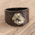 Gold accented prasiolite single-stone ring, 'Sparkle in the Darkness' - Gold Accented Prasiolite Single-Stone Ring from India (image 2) thumbail