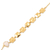 Gold plated rainbow moonstone link bracelet, 'Golden Plaza' - 18k Gold Plated Rainbow Moonstone Bracelet (image 2c) thumbail