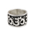 Sterling silver spinner ring, 'Om Fascination' - Sterling Silver Om Spinner Ring from India thumbail
