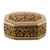 Papier mache decorative box, 'Srinagar Legacy' - Black and Gold Hand Painted Decorative Wood Box (image 2b) thumbail