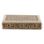 Papier mache decorative box, 'Srinagar Artistry' - Elegant Rectangular Hand Painted Decorative Box