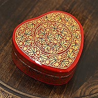 Featured review for Papier mache decorative box, Kashmir Romance