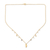 Vergoldete Sterlingsilber- und Chalcedon-Anhänger-Halskette, „Jhalana Joy“ – 22 Karat vergoldete Chalcedon-Anhänger-Halskette