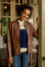 Women's lLeather jacket, 'Stylish Elegance' - Moto Style Leather Jacket in Cinnamon (image 2c) thumbail
