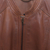 Women's lLeather jacket, 'Stylish Elegance' - Moto Style Leather Jacket in Cinnamon (image 2i) thumbail
