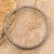 Sterling silver bangle bracelet, 'On the Same Wavelength' - Wavy Sterling Silver Bangle Bracelet from India (image 2) thumbail