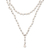 Sterling silver long Y-necklace, 'On Reflection' - Long Sterling Silver Y-Necklace (image 2c) thumbail