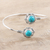 Sterling silver cuff bracelet, 'Agra Alignment' - Sterling Silver Cuff Bracelet from India (image 2) thumbail
