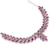 Amethyst pendant necklace, 'Treasured Garland' - Amazing 25 Carat Amethyst Pendant Necklace from India (image 2d) thumbail