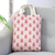 Cotton canvas tote, 'Floral Frame' - Cotton Canvas Screen Printed Tote with Magnetic Snap Closure thumbail