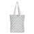 Cotton canvas shoulder bag, 'Diamond Fountain' - 100% Cotton Canvas Diamond Pattern Shoulder Bag (image 2a) thumbail
