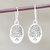 Sterling silver dangle earrings, 'Amazing Tree' - Tree Motif Sterling Silver Dangle Earrings