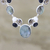 Multi-gemstone pendant necklace, 'Dusky Appeal' - Multi Gemstone and Sterling Silver Pendant Necklace (image 2b) thumbail