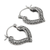 Sterling silver filigree hoop earrings, 'Heart Glory' - Artisan Crafted Silver Filigree Heart Hoop Earrings