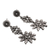 Sterling silver dangle earrings, 'Jag Mandir Beauty' - Ornate Sterling Silver Dangle Earrings from India