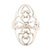Sterling silver cocktail ring, 'Floral Jali' - Ornate Sterling Silver Jali Ring (image 2a) thumbail