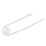 Blue topaz unity bracelet, 'Uniting People' - Indian Sterling Silver and Blue Topaz Unity Bracelet