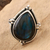 Labradorite cocktail ring, 'Sultry Night' - Natural Labradorite Cocktail Ring