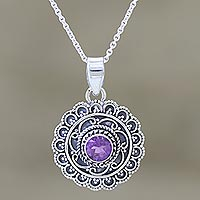 Featured review for Amethyst pendant necklace, Your Majesty