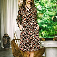 Featured review for Viscose shirtdress, Creative Fusion