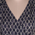 Viscose wrap dress, 'Creative Fusion in Indigo' - Beaded Indigo Viscose Wrap Dress (image 2d) thumbail