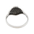 Sterling silver cocktail ring, 'Sleek Shell' - Shell Motif Sterling Silver Ring from India (image 2c) thumbail
