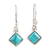 Sterling silver dangle earrings, 'Happy Kites' - Sterling Silver Dangle Earrings from India thumbail