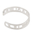 Sterling silver cuff bracelet, 'Roman Glory' - Sterling Silver Roman Numeral Cuff Bracelet