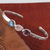 Multi-gemstone cuff bracelet, 'Captivating Trio' - Multi-Gemstone Cuff Bracelet with Labradorite (image 2b) thumbail