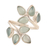 Chalcedony cocktail ring, 'Leafy Glory' - Artisan Crafted Chalcedony Cocktail Ring