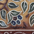 Arte de la pared de mármol - Panel de relieve de mármol floral hecho a mano artesanalmente