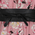 Obi-Gürtel aus Leder, „Stilvolle Anziehungskraft in Schwarz“. - Handgefertigter Obi-Gürtel aus schwarzem Schafleder