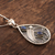 Labradorite pendant necklace, 'Deep End of the Ocean' - Labradorite Cabochon Sterling Silver Pendant Necklace (image 2b) thumbail