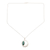Malachite pendant necklace, 'Green Wreath' - Malachite and Sterling Silver Pendant Necklace (image 2d) thumbail