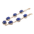 Lapis lazuli link bracelet, 'Saputara Saga' - Sterling Silver and Lapis Lazuli Link Bracelet (image 2d) thumbail
