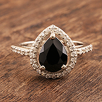 Featured review for Spinel cocktail ring, Magic at Midnight